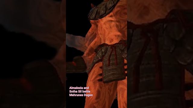 Almalexia and Sothis Sil battle Mehrunes Dagon in Mournhold #elderscrolls #morrowind #gaming смотреть онлайн