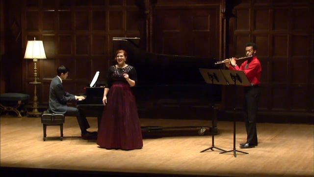 Léo Delibes - Le Rossignol for Voice, Flute, and Piano смотреть онлайн