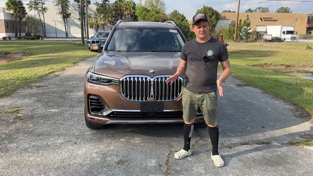 BMW X7 X-Line 2019 готова к Продаже! Детальный осмотр Авто перед Отправкой в Россию смотреть онлайн