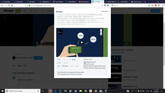 How to Embed a Video from Vimeo смотреть онлайн