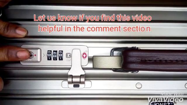 How to reset TSA Combination Lock смотреть онлайн