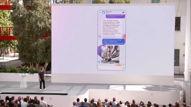 Zuckerberg Brings AI to WhatsApp, Instagram смотреть онлайн