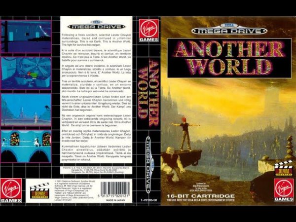 Another world (sega) - complete (пройден)