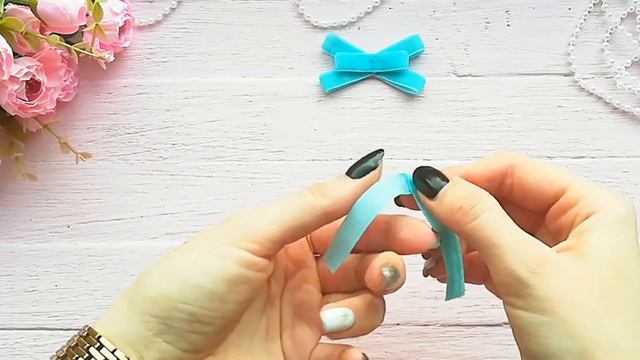 🙌Сможет даже ребёнок! Простые, но красивые бантики на заколке за 3 минуты. Мастер класс смотреть онлайн