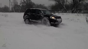 Тест Зимой Freelander 2