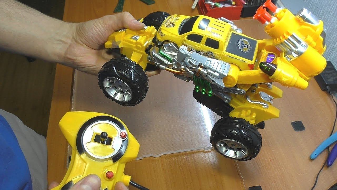 Не работает рулевой механизм / Радиоуправляемая машина Mioshi Rocket bomber смотреть онлайн