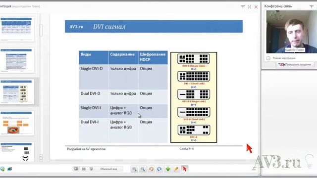 [av3.ru] Особенности работы с DVI сигналом смотреть онлайн