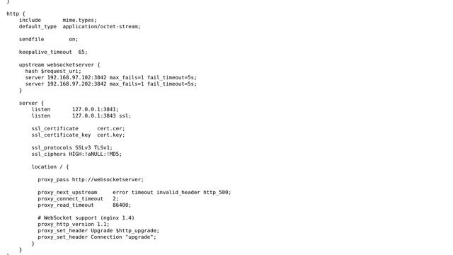DevOps & SysAdmins: nginx: WSS Load Balancer: Failed server not taken out of rotation, why? смотреть онлайн