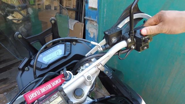 Установка электронного тахометра на мотоцикл Loncin lx 300 gy ( VOGE 300 Rally) смотреть онлайн