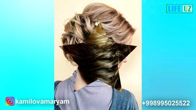 Oqshom soch turmaklari/Окшом соч турмаклари/Красивые вечерние прически смотреть онлайн
