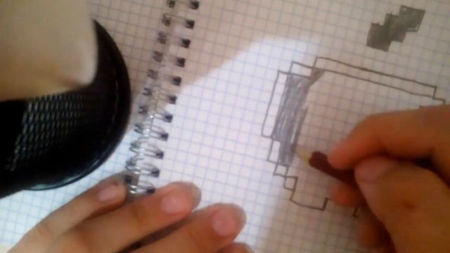 Рисуем по клеточкам знак ,,Айфон" смотреть онлайн