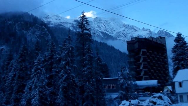 Прогулка по поселку Домбай смотреть онлайн