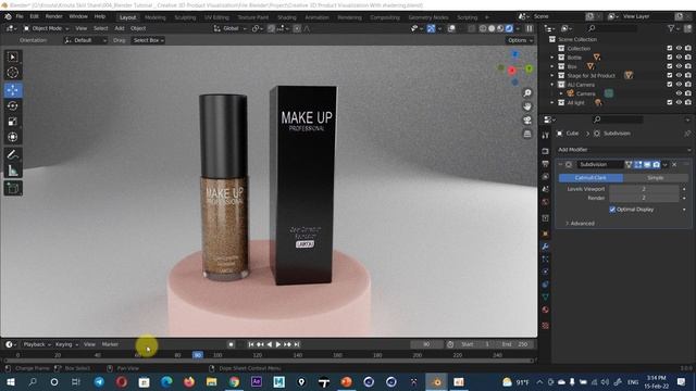 [ ថ្នាក់online ] រៀន Blender [ Modeling Rendering and Animation ] with Krouta смотреть онлайн