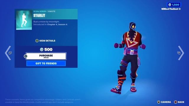 Fortnite | Starlit Emote 1 Hour смотреть онлайн
