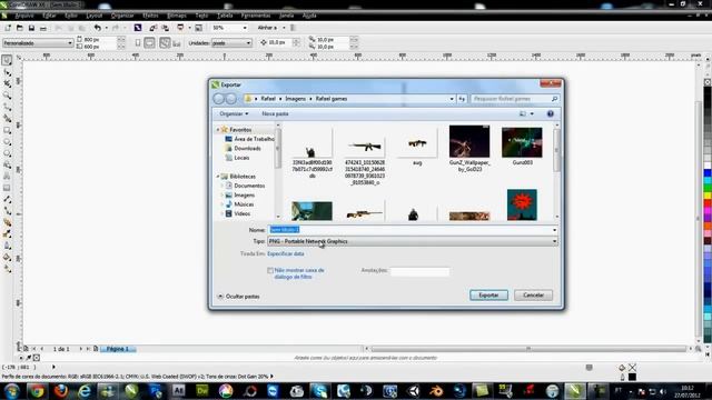Tutorial de como salvar sua imagem no COREL DRAW (EXPORTAR) смотреть онлайн