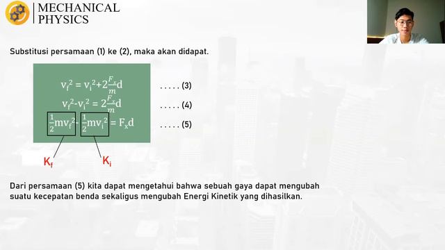 **ENERGI KINETIK DAN USAHA - UI-TL-FisMek-ENCV600001 смотреть онлайн