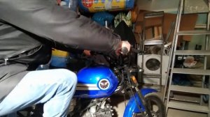 Мопед Colt.  Холодный запуск после 3х недель простоя.