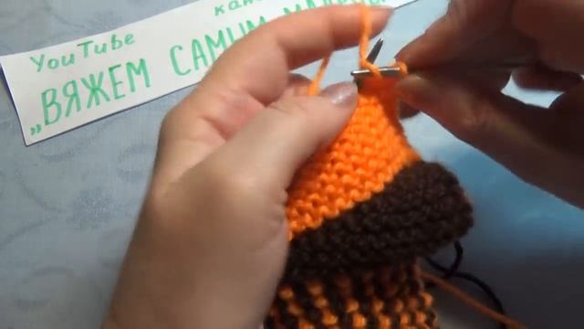 Вязание спицами домашние тапочки #176 смотреть онлайн