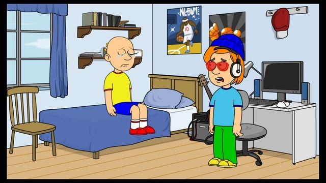 Stephanie gets Caillou expelled/grounded смотреть онлайн
