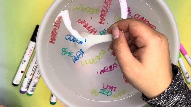 Имена подписчиков магическим маркером ( Alexis, Lisa, Kaviya, Relam, Bissan, Camila ) смотреть онлайн