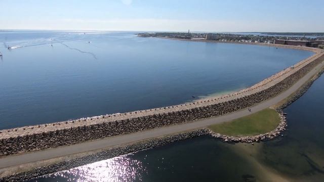 Kayaking near Palmer's Island, New Bedford, MA смотреть онлайн