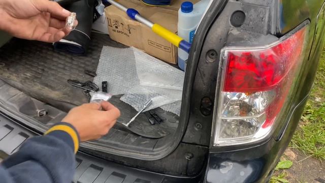 Замена ламп в заднем фонаре Субару Форестер смотреть онлайн