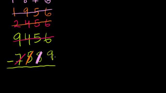 Alternate mental subtraction method | Addition and subtraction | Arithmetic | Khan Academy смотреть онлайн