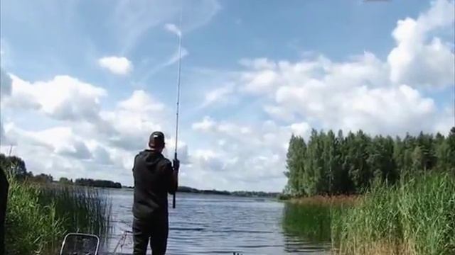 Серия 125. Фидер. Ловля подлещика и плотвы. Рыбалка с Нормундом Грабовскисом. смотреть онлайн