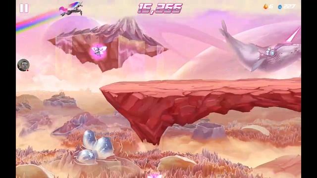 Стрим игры "Robot Unicorn Attack" - 1,2,3. Сравнение частей друг с другом. смотреть онлайн