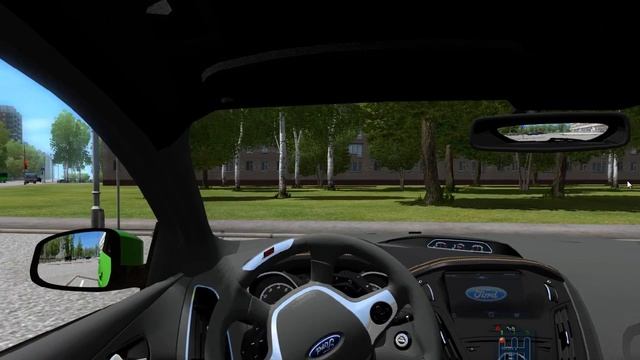 City Car Driving 1.4.1 - Ford Focus ST 2012 смотреть онлайн