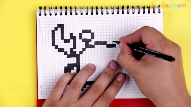 Рисуем по клеточкам. Танцующий краб смотреть онлайн