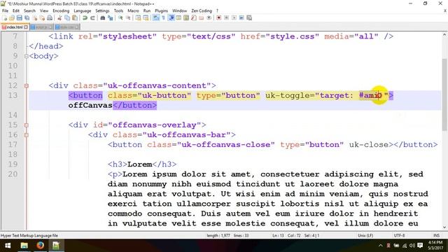 offcanvas смотреть онлайн