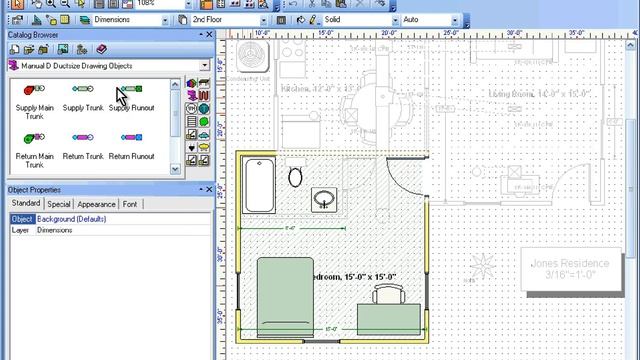 Elite Software Rhvac for ACCA Manual J, D, and S Calculations - Multifloor Graphical Duct Connectio смотреть онлайн