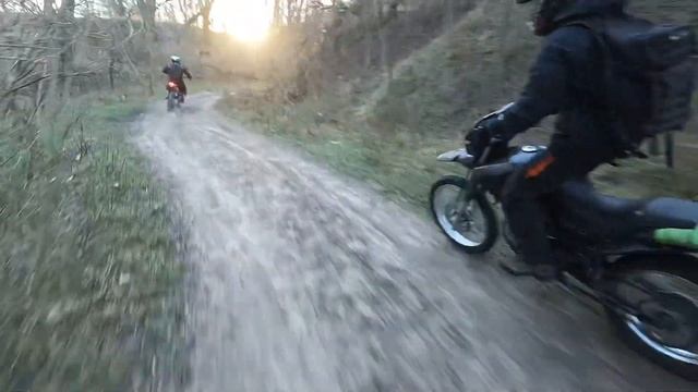 Обкатка нового мотика Юры.Kovi 250мощи