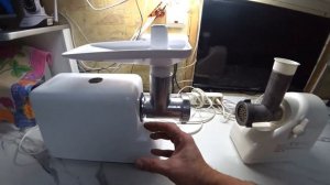 мясорубка ,,ХОЗЯЮШКА,, Российского производства , краткий обзор по шумности