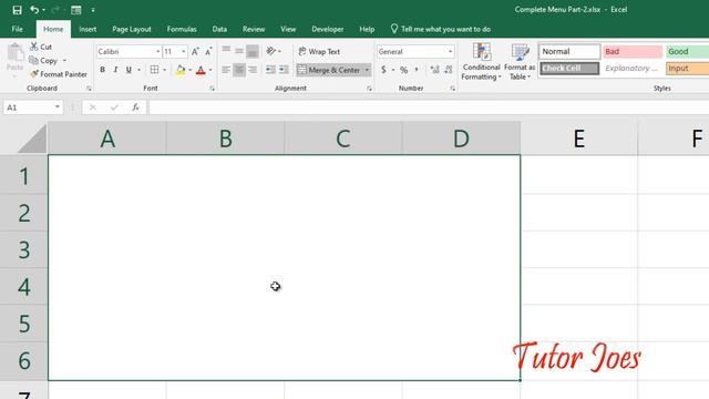 Alignment Properties in Excel | Home Menu Microsoft Office Excel in Tamil | Part -2 смотреть онлайн