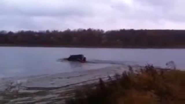 Nissan Patrol Y61 в ВОДЕ OFFROAD Донецк покатушки смотреть онлайн