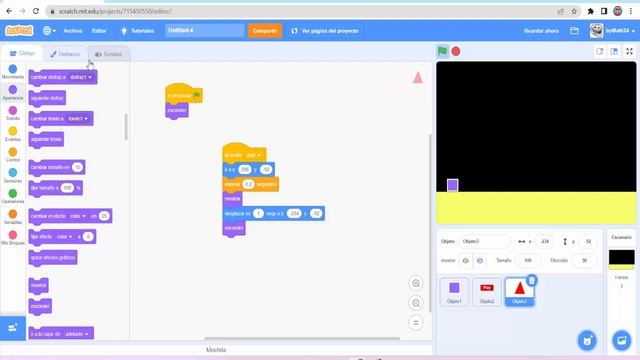 Como hacer un juego de geometry dash en scratch смотреть онлайн