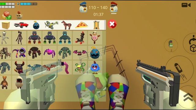 Chicken Gun Game || Pro VS Hacker || RVP_Track2 - Maps || Level # 2372 || Best Online Amazing Games смотреть онлайн