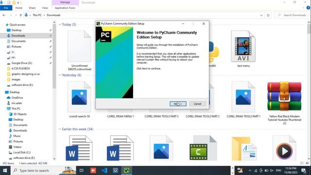 How to install Python and Pycharm | How to install Python in 2023 | Installation of python in Hindi смотреть онлайн