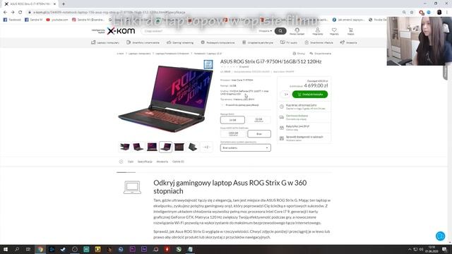 Polecane laptopy DLA GRACZY - czerwiec/lipiec 2020r. смотреть онлайн