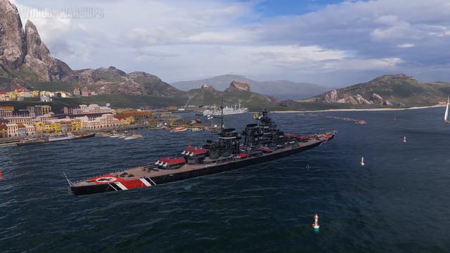 ✠ Schlachtschiff Pommern ✠ Super Kamo ✠ Линкор Германии ✠ Tier IX ✠ World of Warships ✠ смотреть онлайн