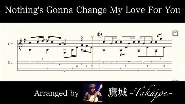 [TAB] George Benson - Nothing’s Gonna Change My Love For You / Fingerstyle Guitar смотреть онлайн