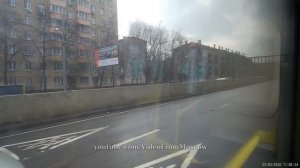 автобус 780 метро Войковская - ЦИТО // 3 марта 2020