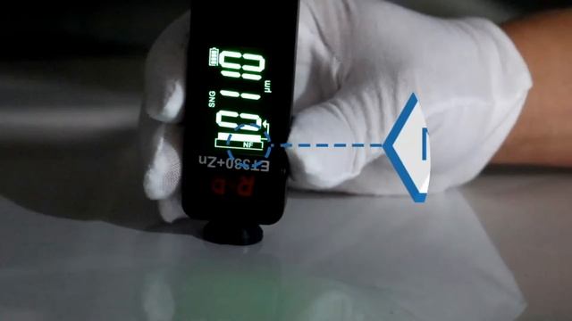 Автомобильный портативный измеритель толщины покрытия краски R & D ET330 Fe & NFe 0-1500 мкм смотреть онлайн