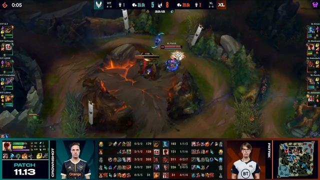 LEC Summer 2021 | Team Vitality vs Excel Esports highlights | Vitality vs Excel | Español смотреть онлайн