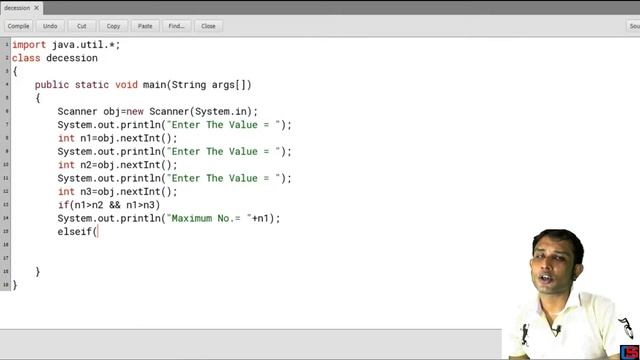 Complex If (if-else-if) statement in Java Programming Language (Part-7). смотреть онлайн