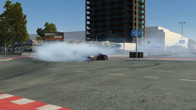 Assetto Corsa Turbo Honda S2000 Burnout. смотреть онлайн