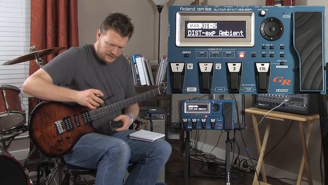 Roland GR-55 Guitar Synthesizer : Overall Review Demo смотреть онлайн