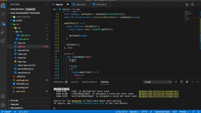 Setup the Frontend & Show Tasks #3 | Fullstack API NodeJs, NestJs, React, TypeORM & TypeScript смотреть онлайн